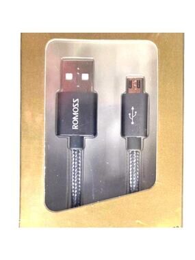3-pack USB to MICRO USB Braided Nylon Data Sync Charging Cables 1 meter or 3 ft